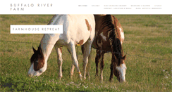 Desktop Screenshot of buffaloriverfarm.com